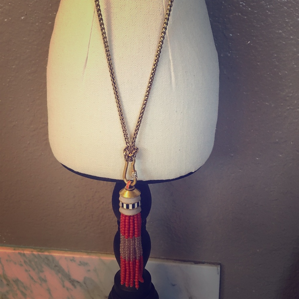 Stella & Dot Brio Tassel Necklace